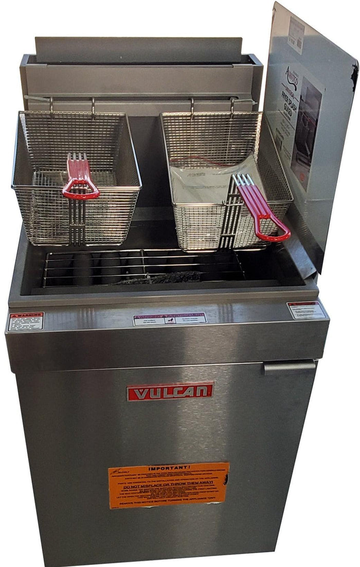 Vulcan - LG500 65LB - 150,000 BTU - Deep Fryer Natural Gas