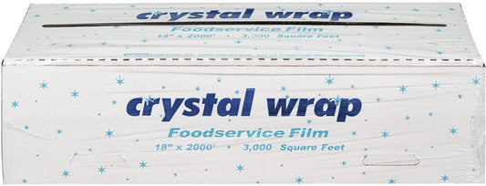 SO - Crystal - Food Wrap Film - 18"x2000'