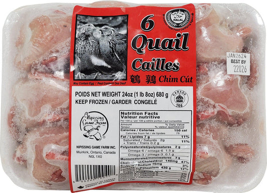 Whole Halal Quail