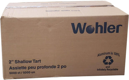 XE - Wohler - 2"Shallow Foil Tart Form