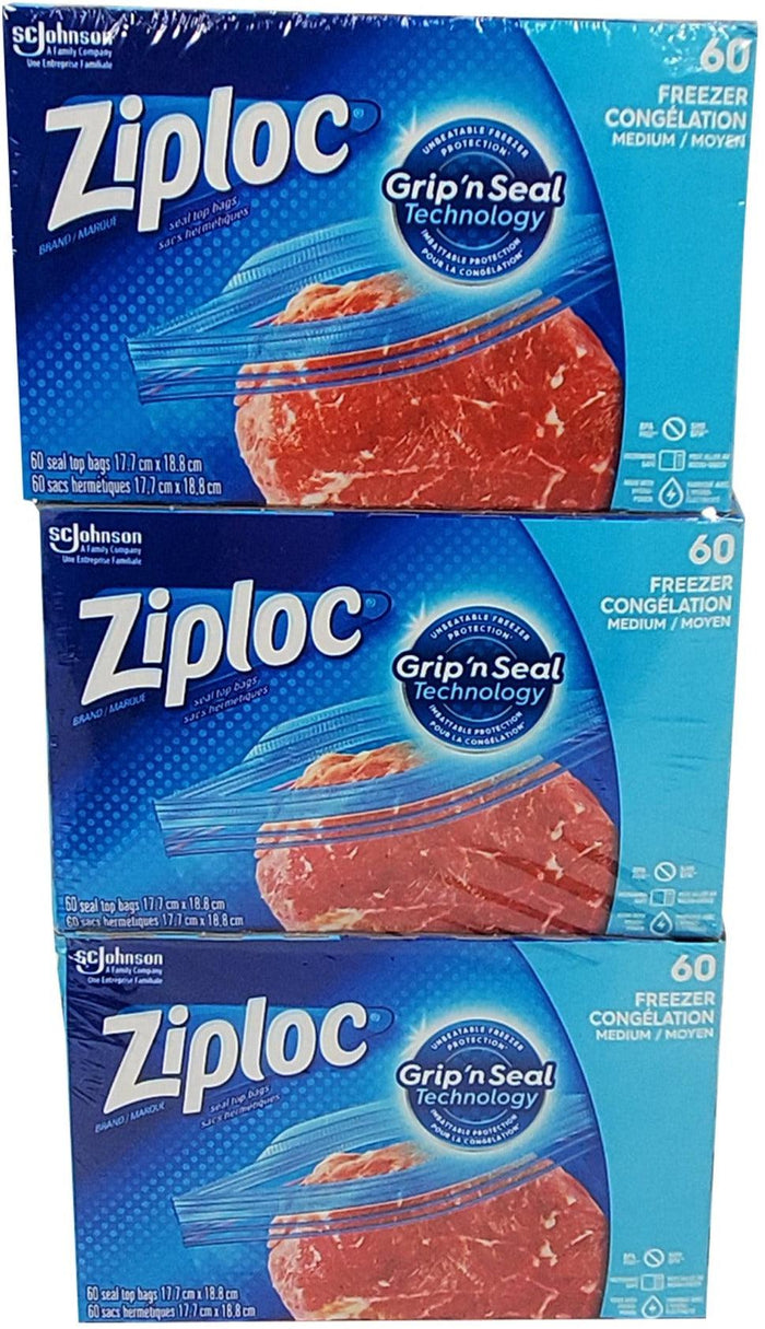 XC - Ziploc - Medium Freezer Bag