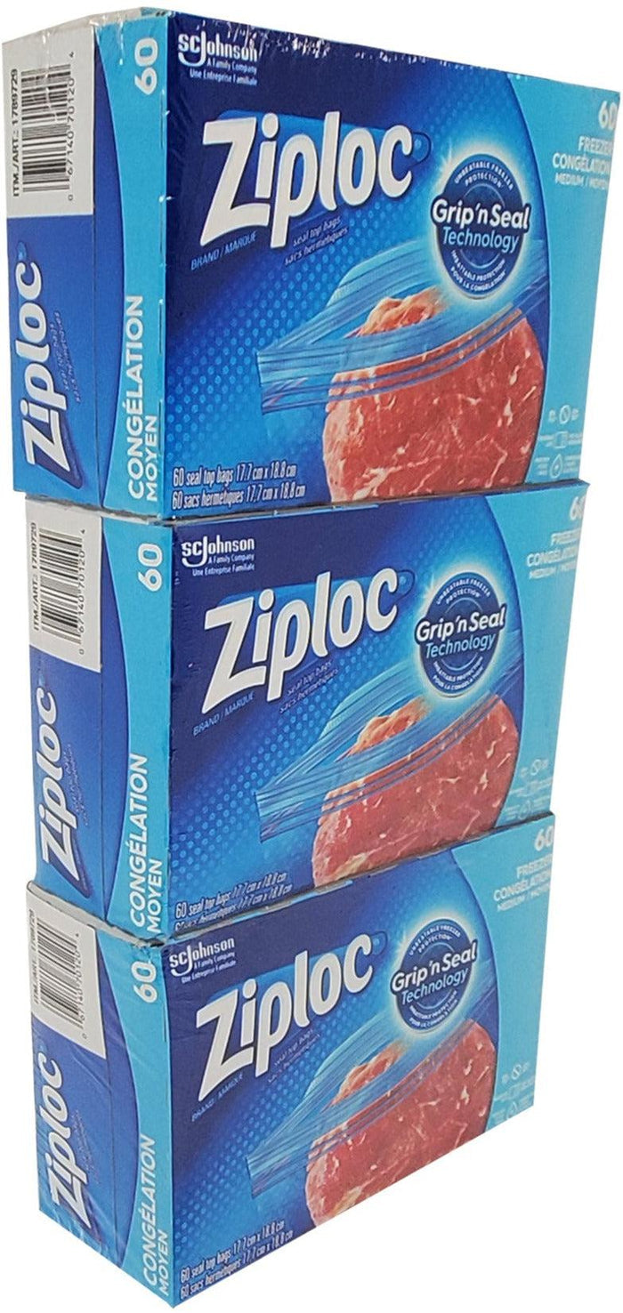 XC - Ziploc - Medium Freezer Bag