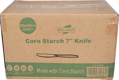 Eco-Craze - Corn Starch 7" Knife