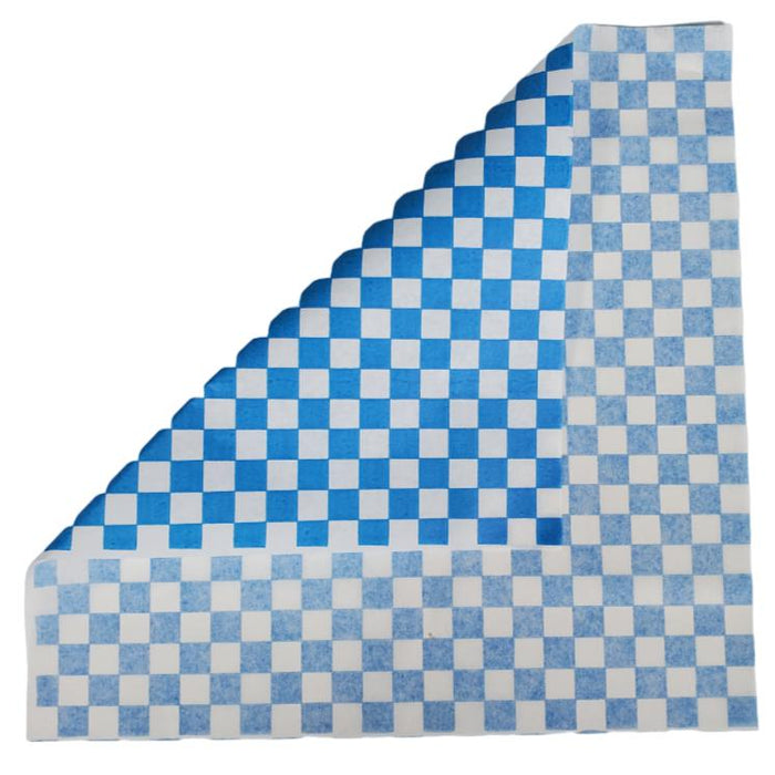 XC - Checkered Sheets - Blue - 12"x12" - 172048