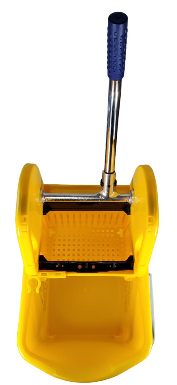 Spartano - 25L Down Press Mop Bucket w/ Wringer - Yellow - 4902