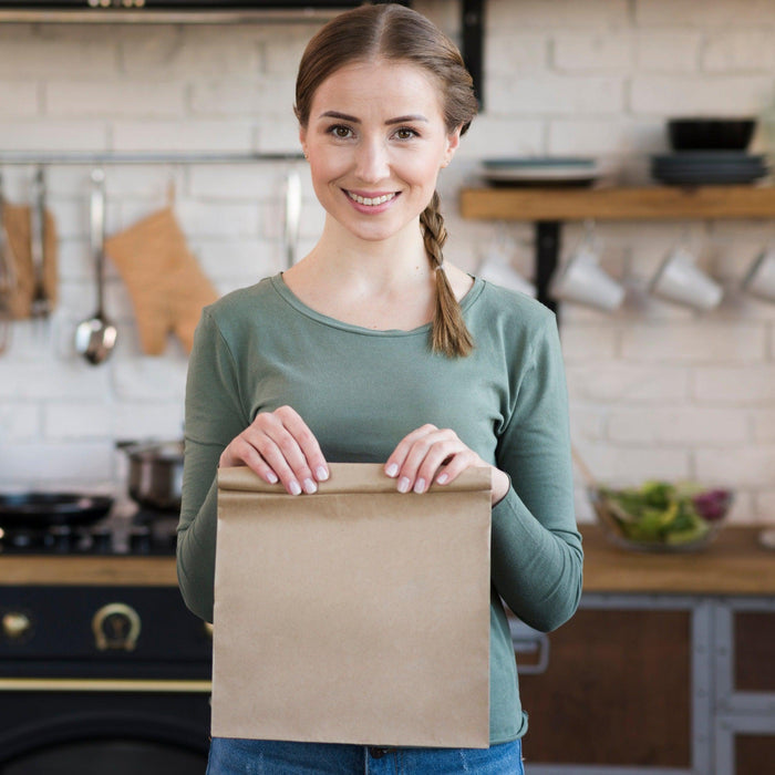 Paper Bags - Brown - 12x7x17 - DD5