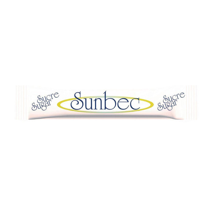 Sunbec - White Sugar Sticks 2000 ct